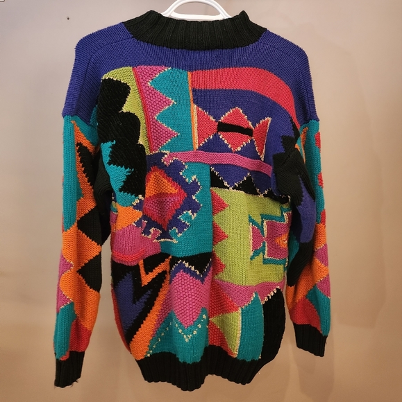 Vintage Marisa Chrislina Collection Hand Knit Sweater - Picture 9 of 15